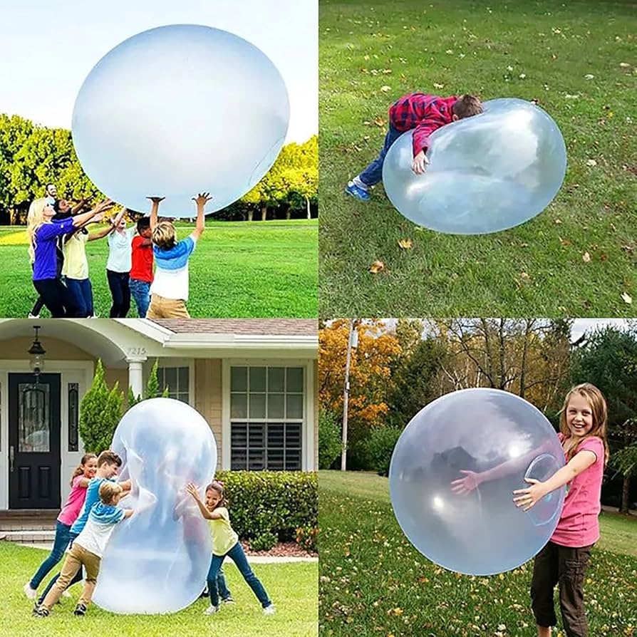 (*)様 【2個セット】ブルー/オレンジ BUBBLE BALL バブルボール 5982691b72826ea5633fef39380a14